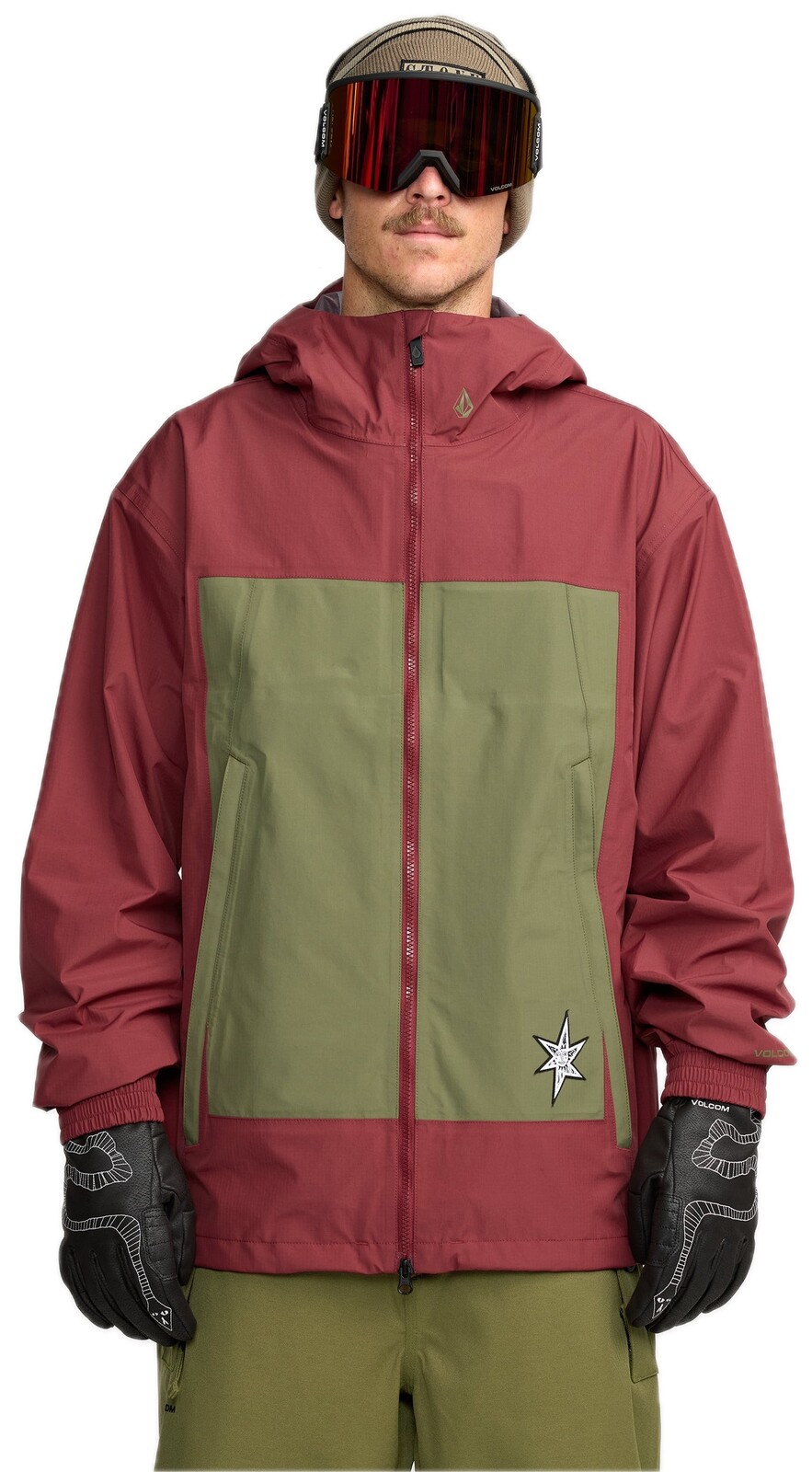 Volcom ARTHUR 3L JACKET M Veľkosť: M