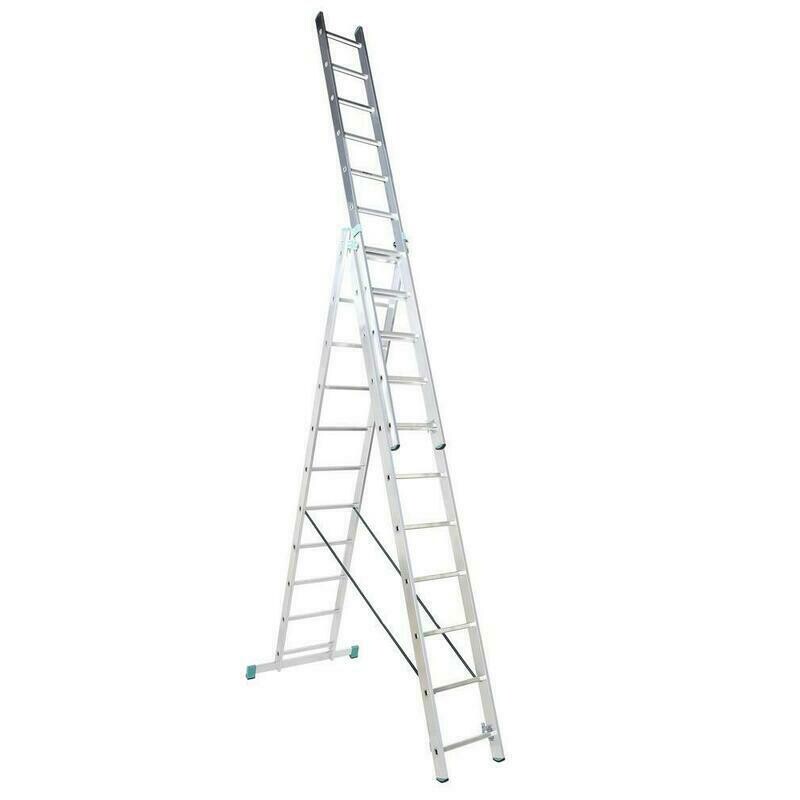 Rebrík hliníkový univerzálny ALVE Eurostyl 7611 3×11