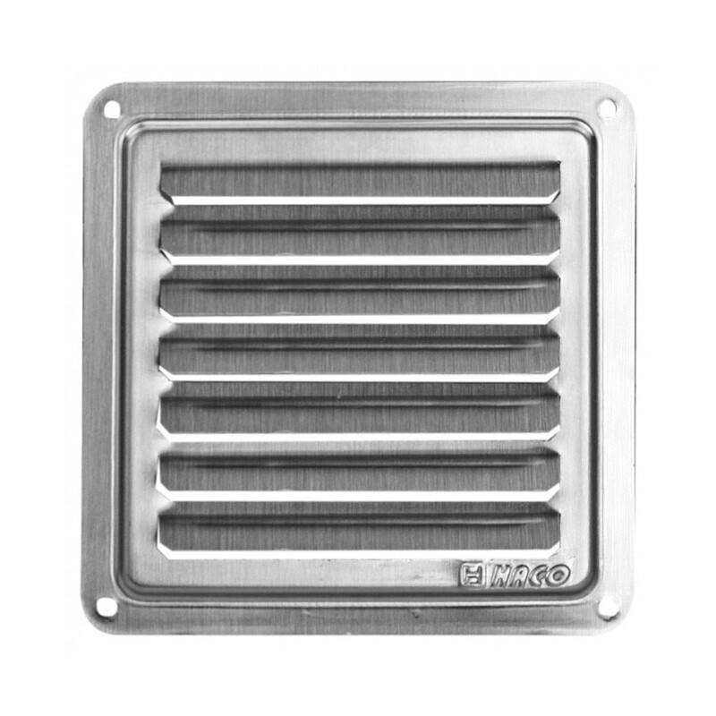 Mriežka vetracia Haco 100×100 mm s krytkou