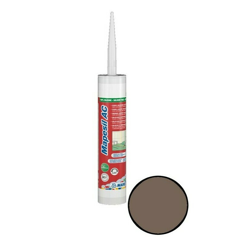 Tmel sanitárny Mapei Mapesil AC 310 ml bahno