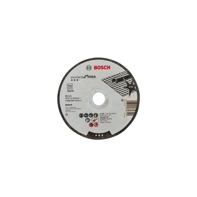 Kotúč korundový Bosch Standard for Inox 150×22,23×1,6 mm