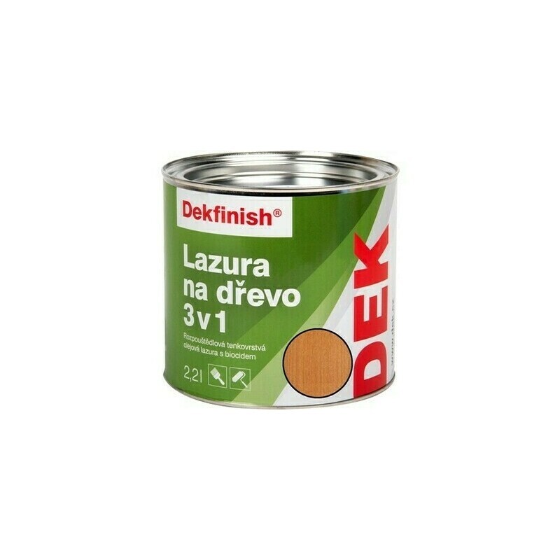 Lazúra 3v1 Dekfinish 2,2 l mahagon