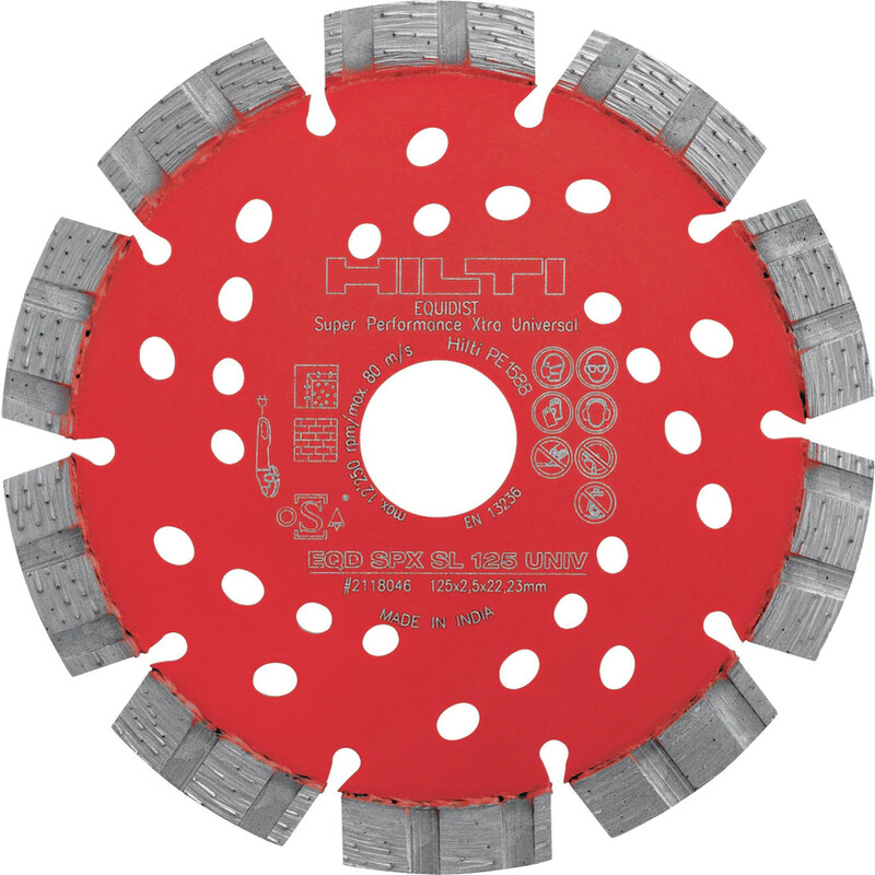 Kotúč rezný DIA Hilti EQD SPX-SL 125×22,23×2,5×10 mm