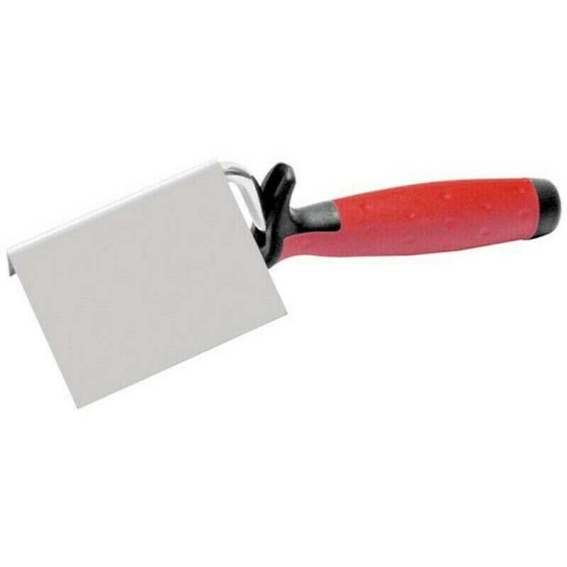 Kútová nerezová lyžica 80x60x60 mm s gumovou rúčkou