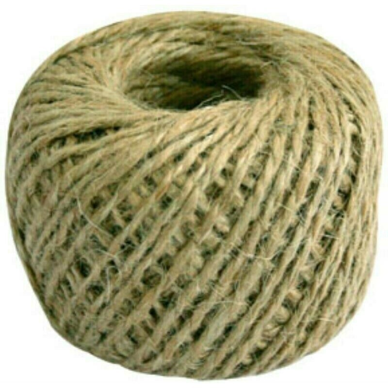 Hnedý jutový motúz HEMP 200 g