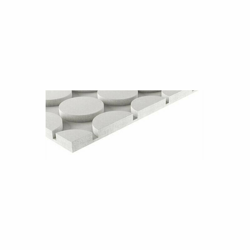 Doska systémová podlahová FERMACELL Therm25 puky - 500×500×25 mm