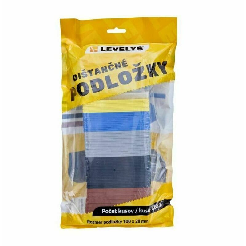 Podložky dištančné Levelys 120 ks