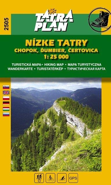 TATRAPLAN Nízke Tatry, Chopok, Ďumbier, Čertovica 1:25 000, SJ Veľkosť: Univerzálna veľkosť