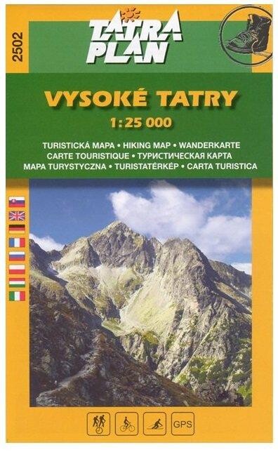 TATRAPLAN Vysoké Tatry 1:25 000, SJ Veľkosť: Univerzálna veľkosť