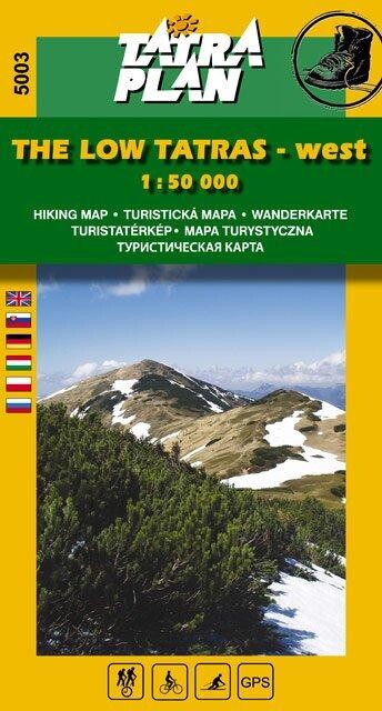 TATRAPLAN NÍZKE TATRY - západ 1:50 000, ang. Veľkosť: Univerzálna veľkosť