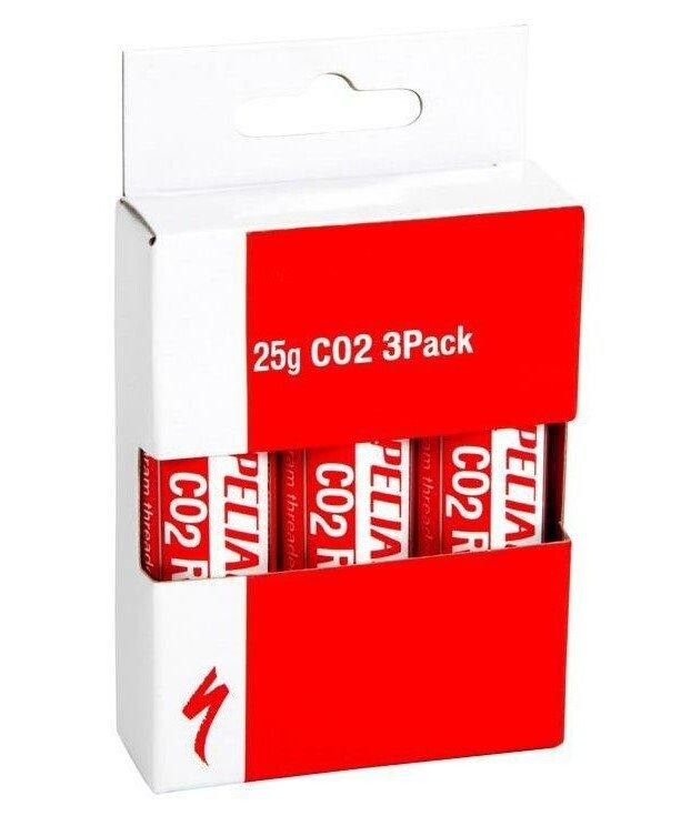 Specialized CO2 25g Canister 3 pack Veľkosť: Univerzálna veľkosť