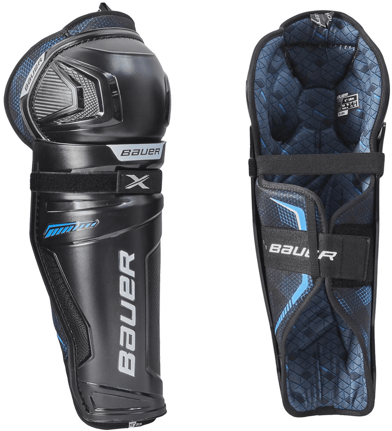 Bauer X Senior Hockey Shin Guards Veľkosť: 15