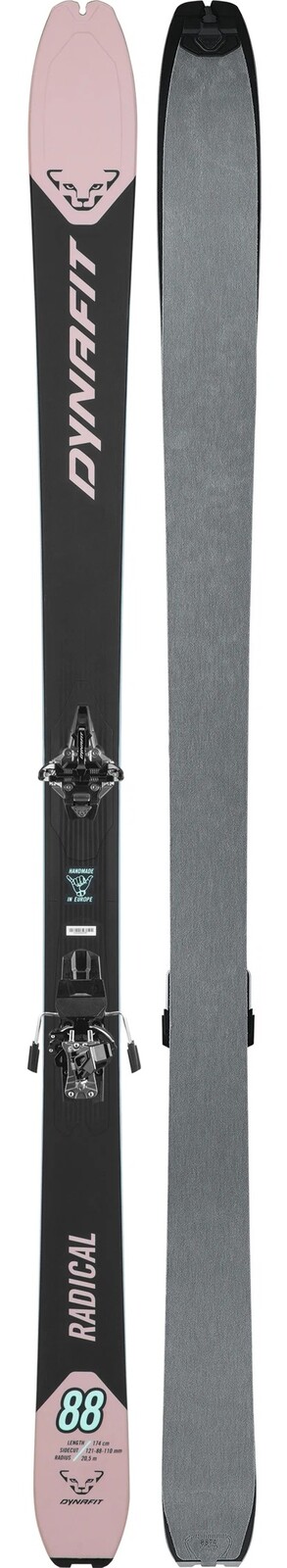 Dynafit Radical 88 W Ski Set mokarosa Veľkosť: 158 cm