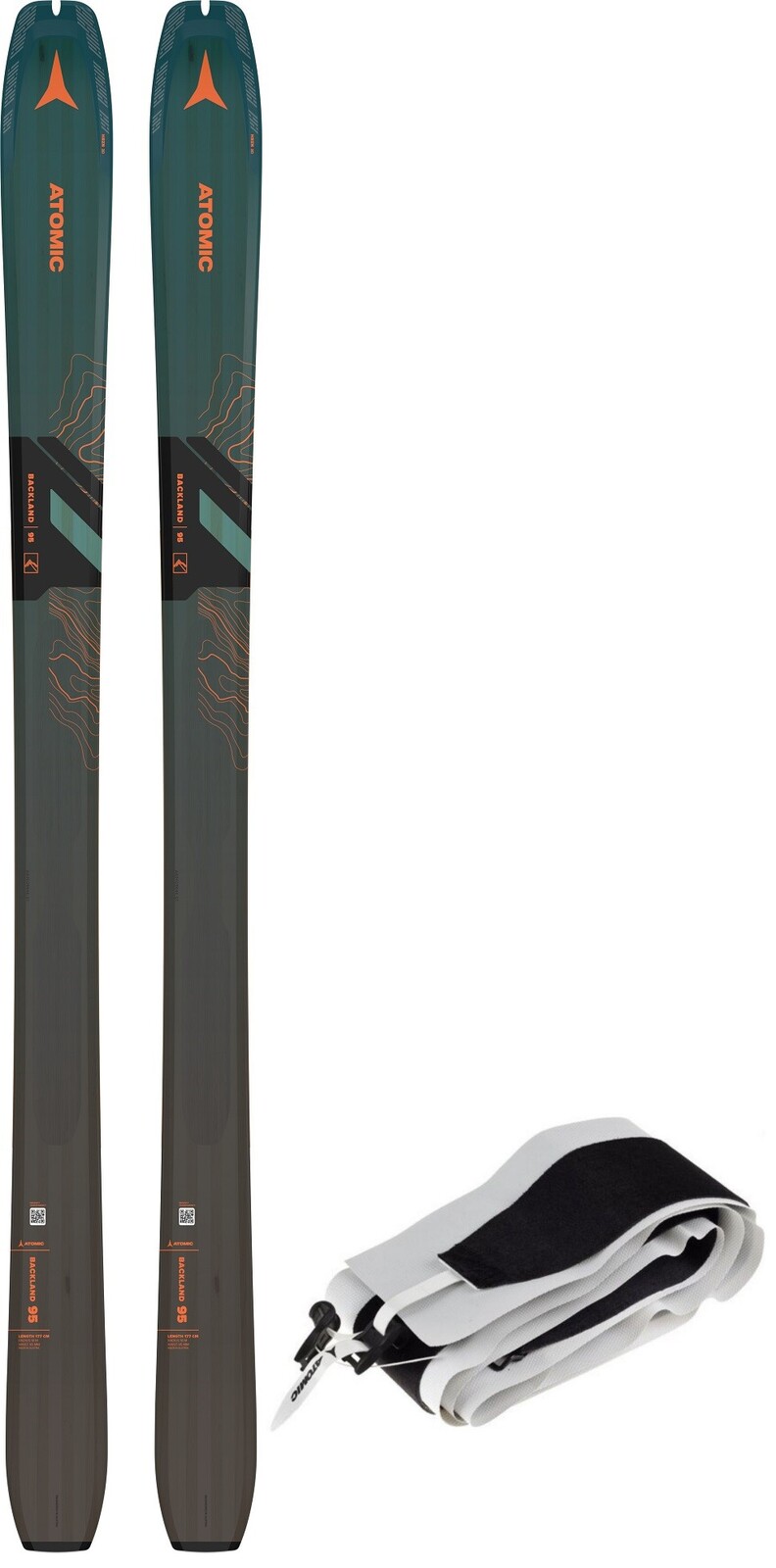 Atomic Backland 95 + Atomic Skin 95 Veľkosť: 161 cm