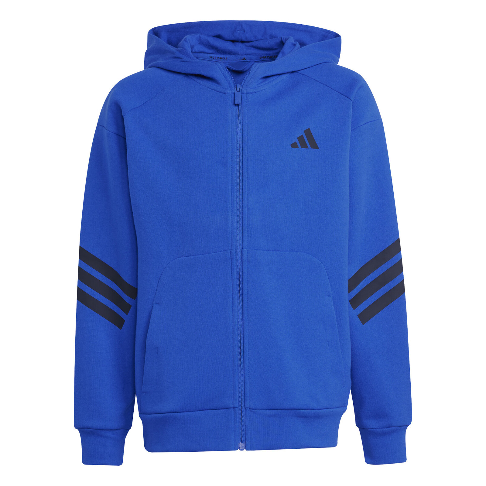 Adidas Future Icons 3-Stripes Sweatshirt Hooded Kids Veľkosť: 128