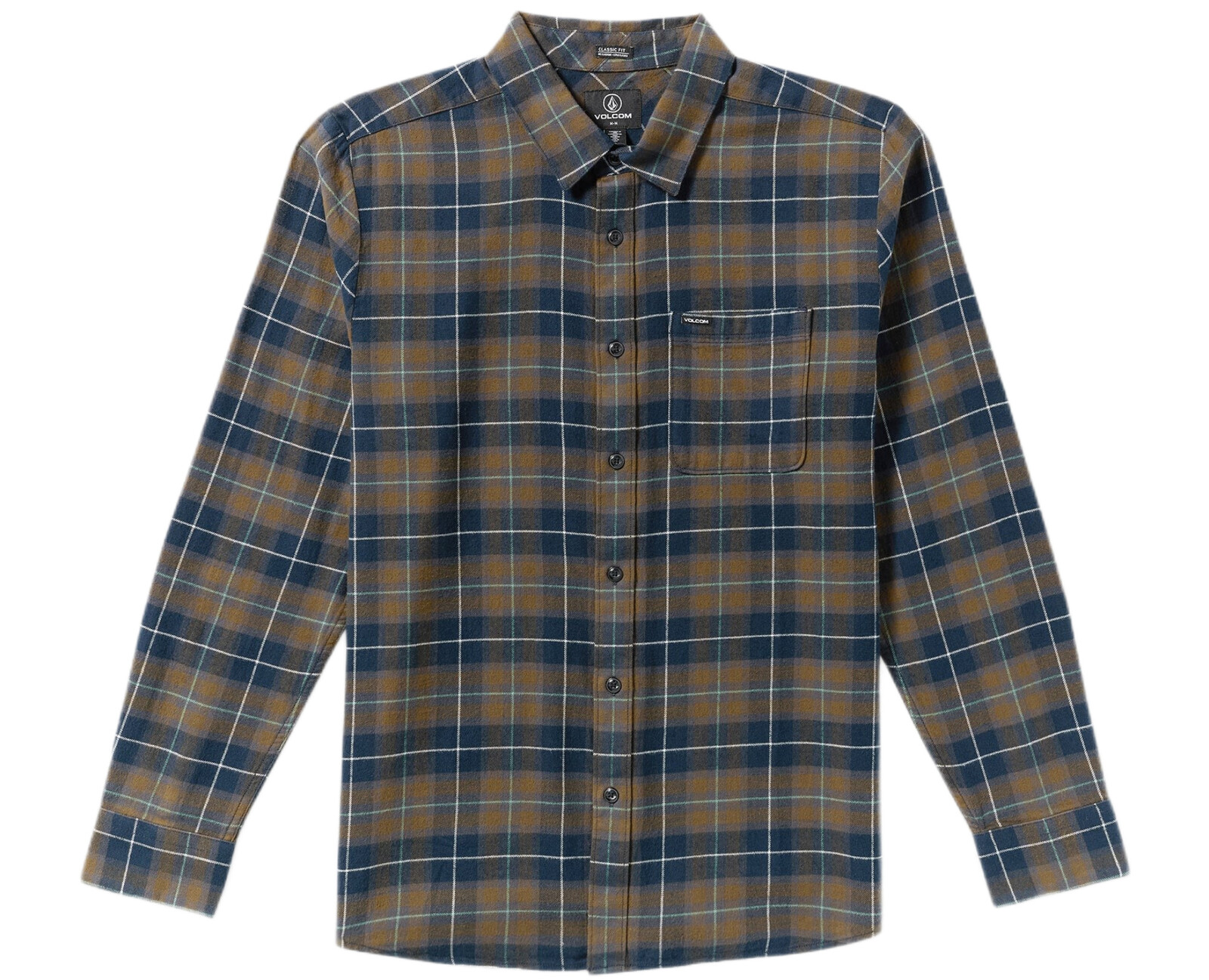 Volcom Caden Plaid Long Sleeve Shirt Veľkosť: M