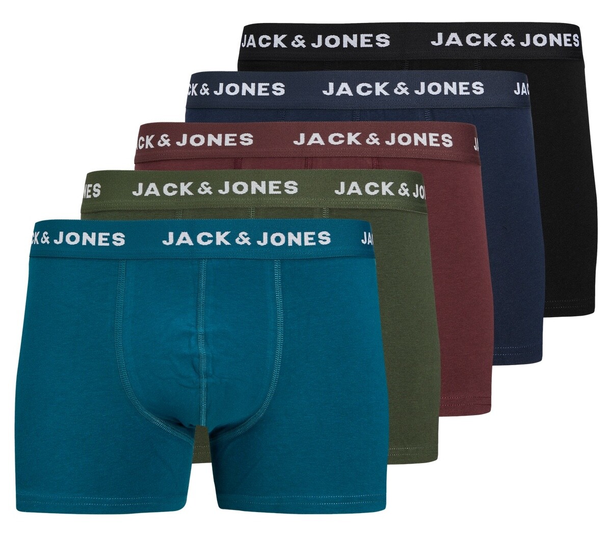 JACK AND JONES Jack & Jones Multicolour Pack (x5) Veľkosť: S