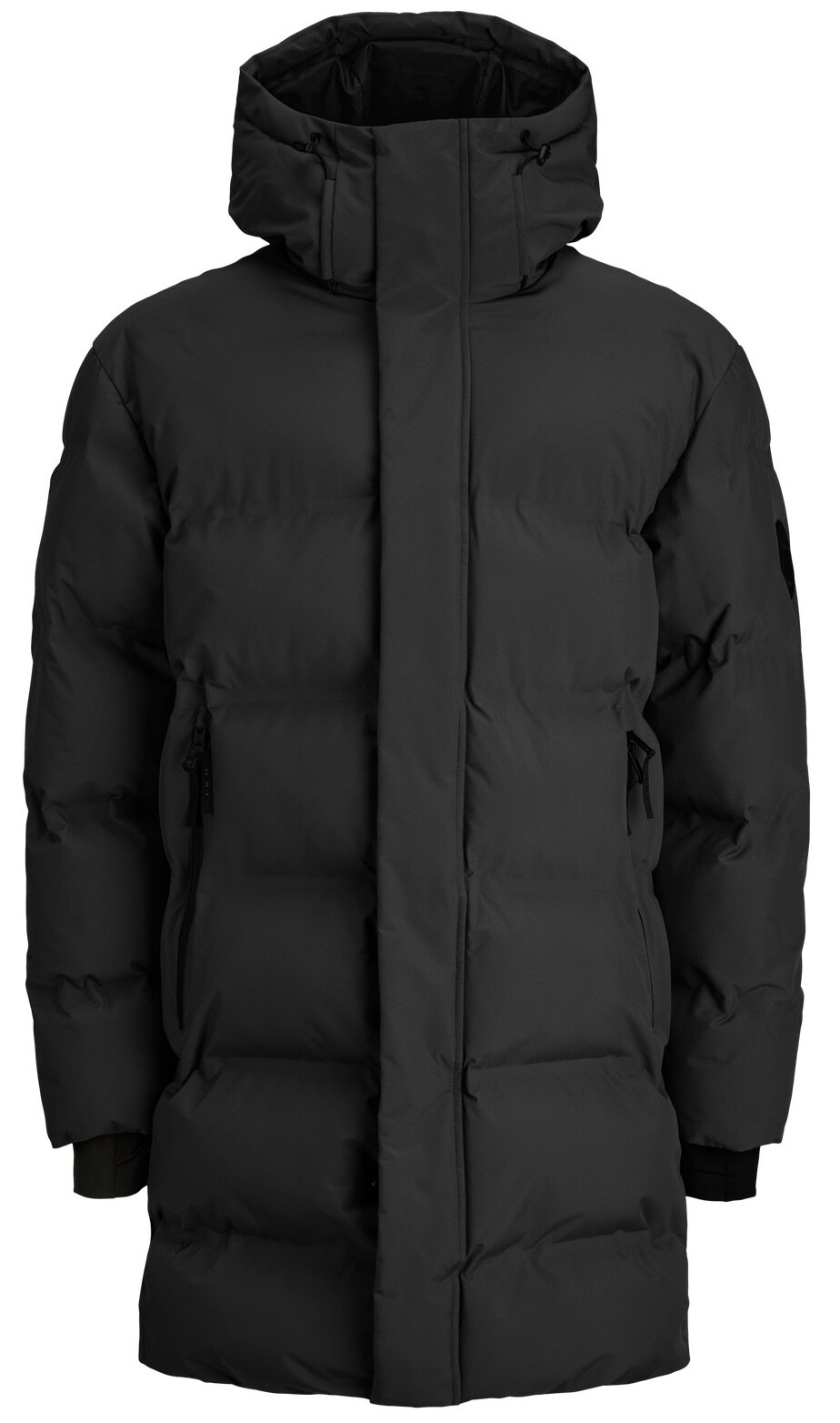 JACK AND JONES Jack & Jones Fushion Long Puffer Jacket Black Veľkosť: L