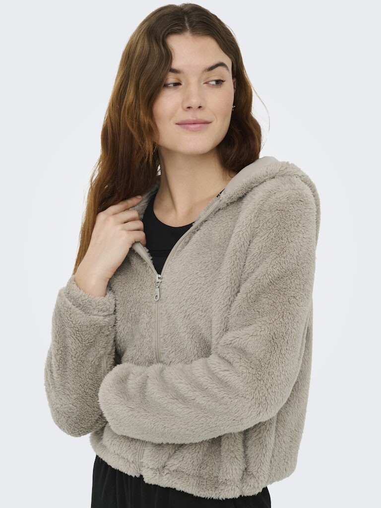 ONLY PLAY FLUF HOOD FZ LS SWT Veľkosť: XS