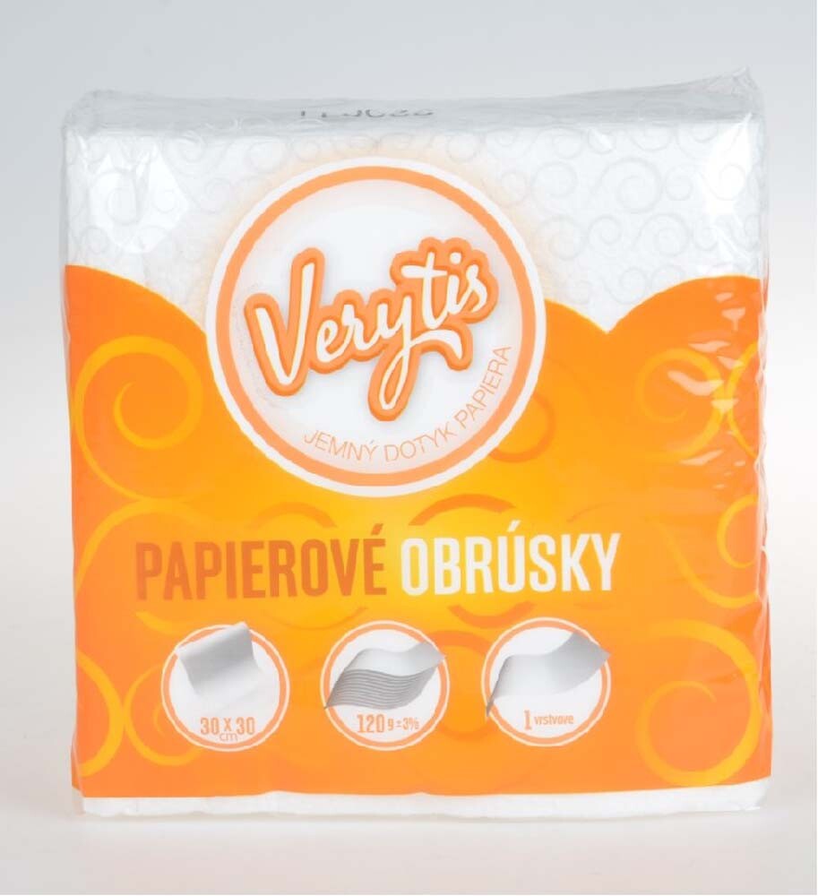 Verytis  Orange servítky 30x30cm