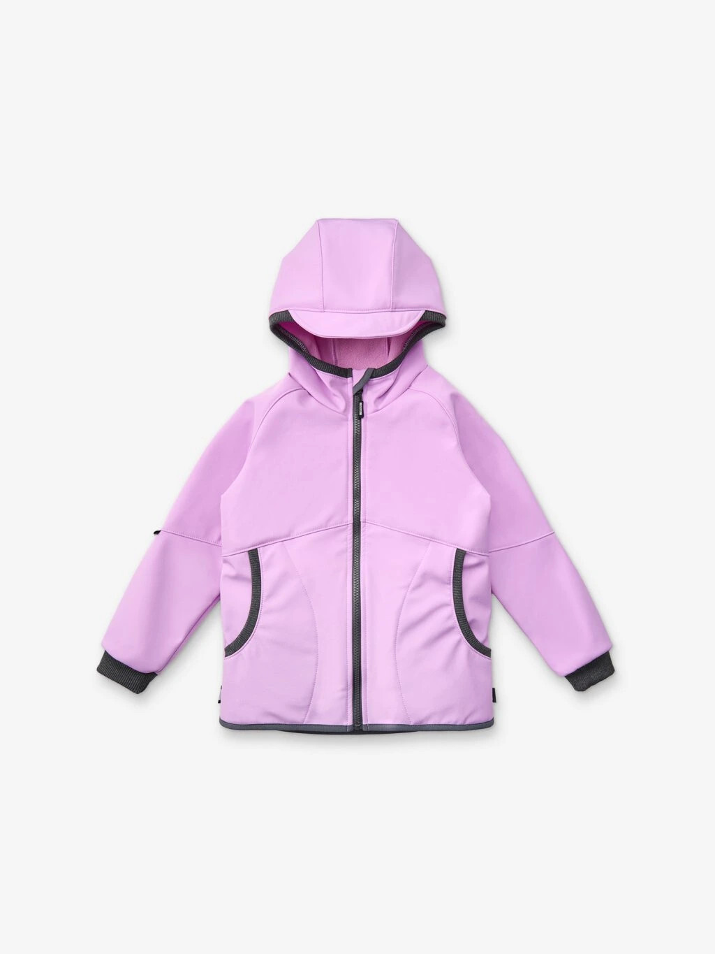 Detská softshellová bunda s flísom Street, Lila, veľ. 122/128