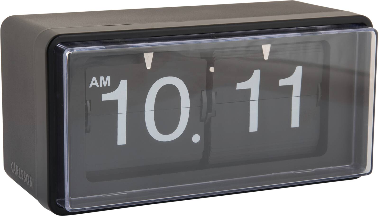 Karlsson Digitálne stolné hodiny s nabíjačkou smartfónov 6055BK
