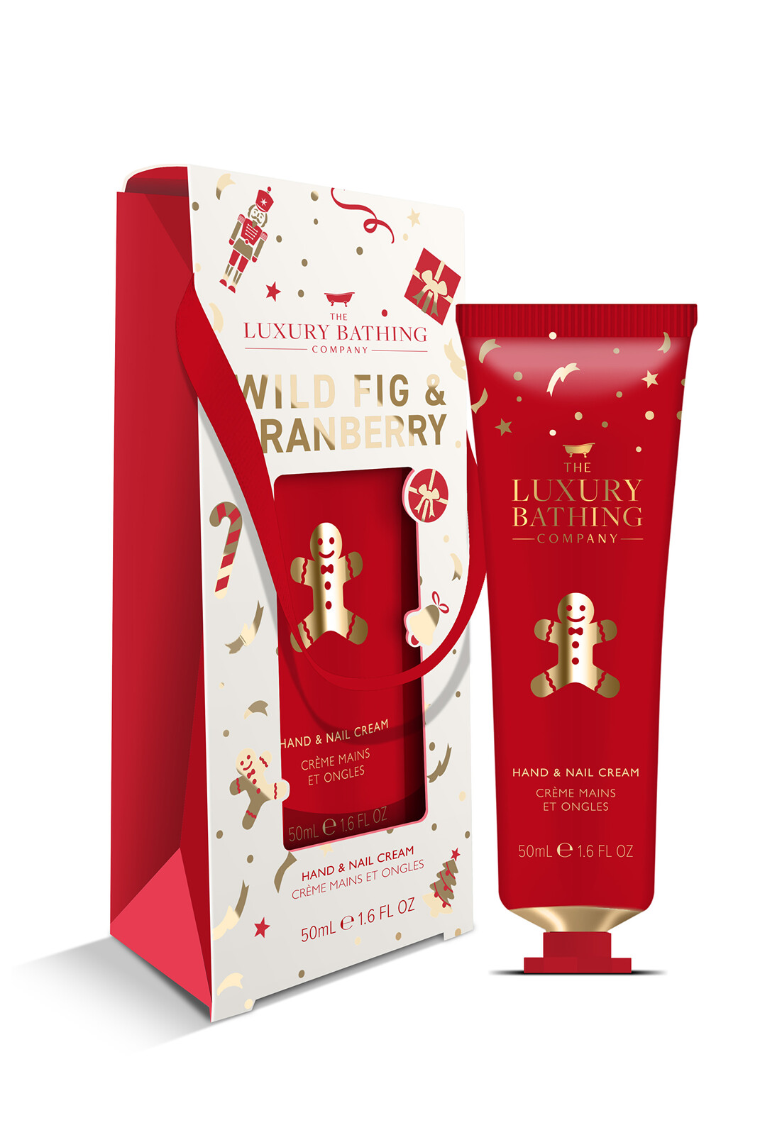 The Luxury Bathing Company Krém na ruky Fík & Brusnica (Hand & Nail Cream) 50 ml