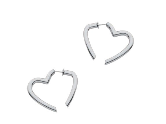 Liu Jo Oceľové náušnice Srdce Icones LJ3197
