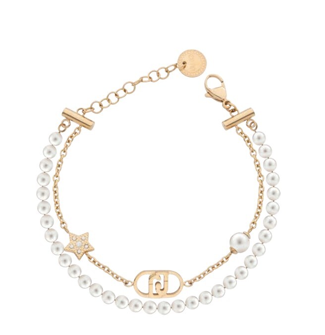 Liu Jo Dvojitý náramok so syntetickými perlami Stones LJ3166