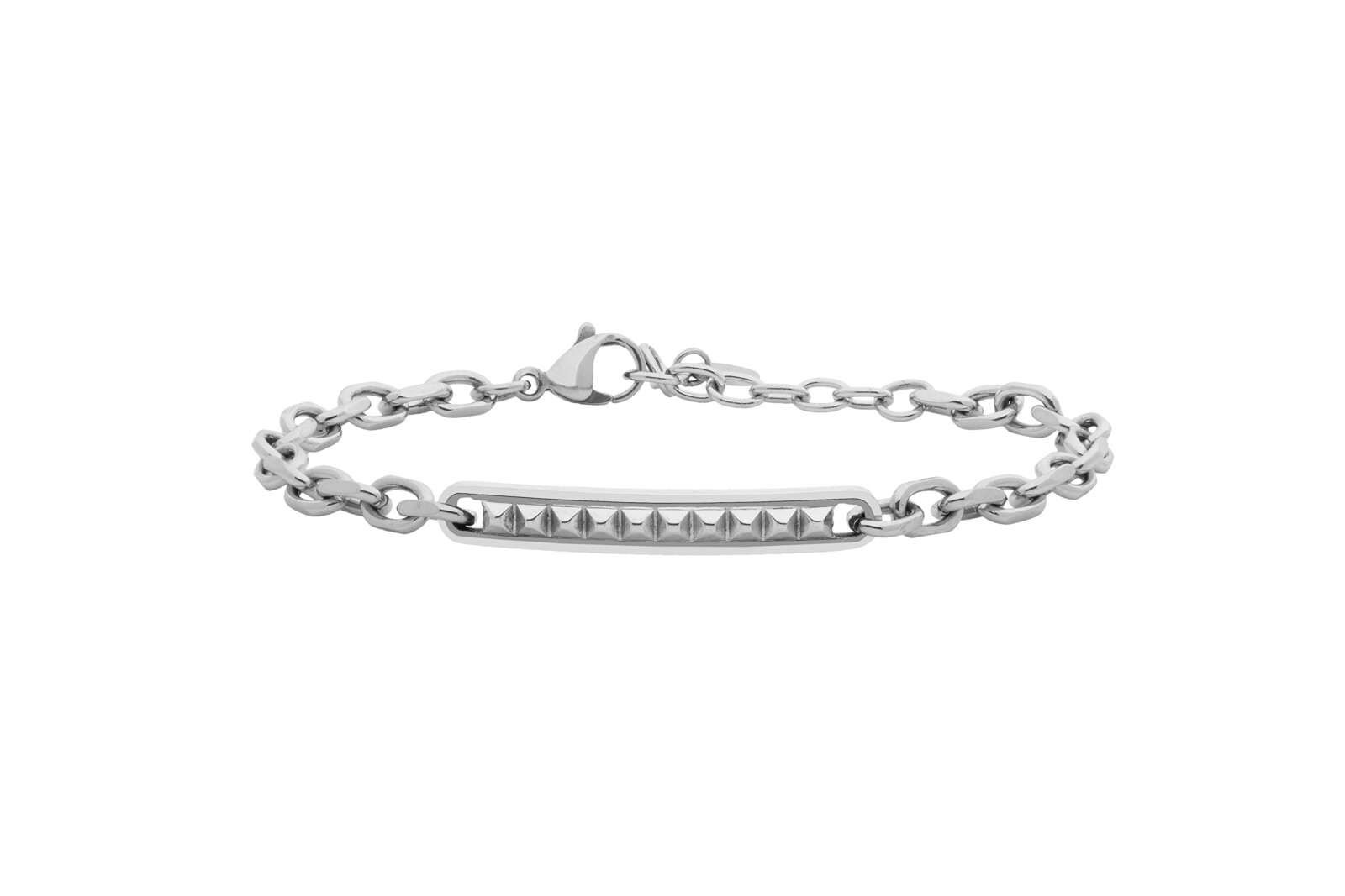 Liu Jo Slušivý oceľový náramok pre mužov MLJ667