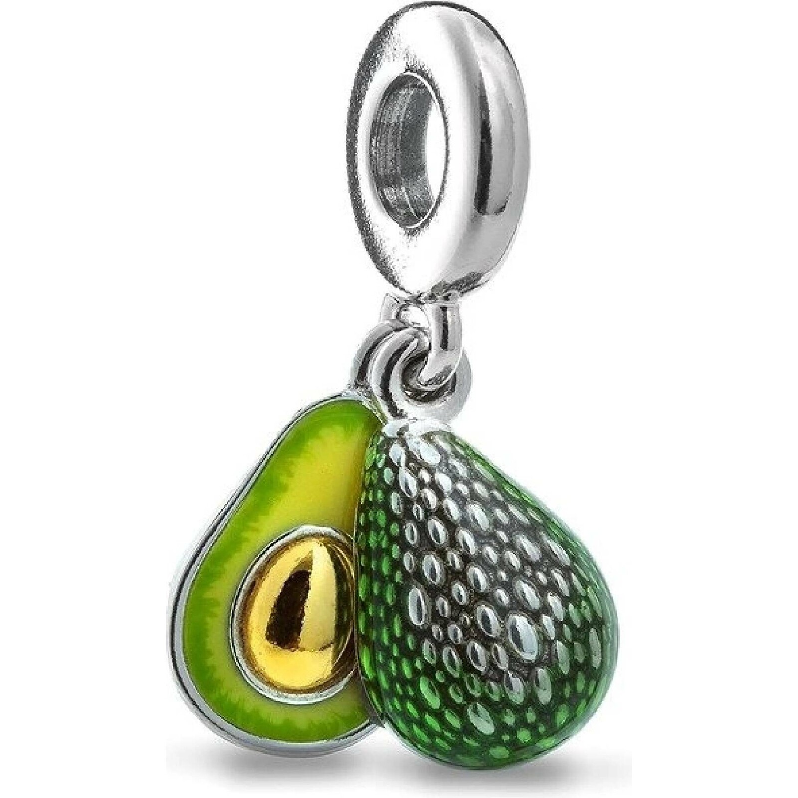 Pandora Dvojitý visiaci prívesok Avokádo Moments 763405C01