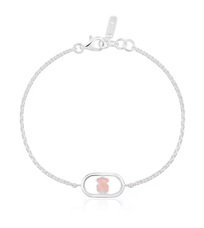 Tous Slušivý strieborný náramok s kremeňom Camille 1004560900