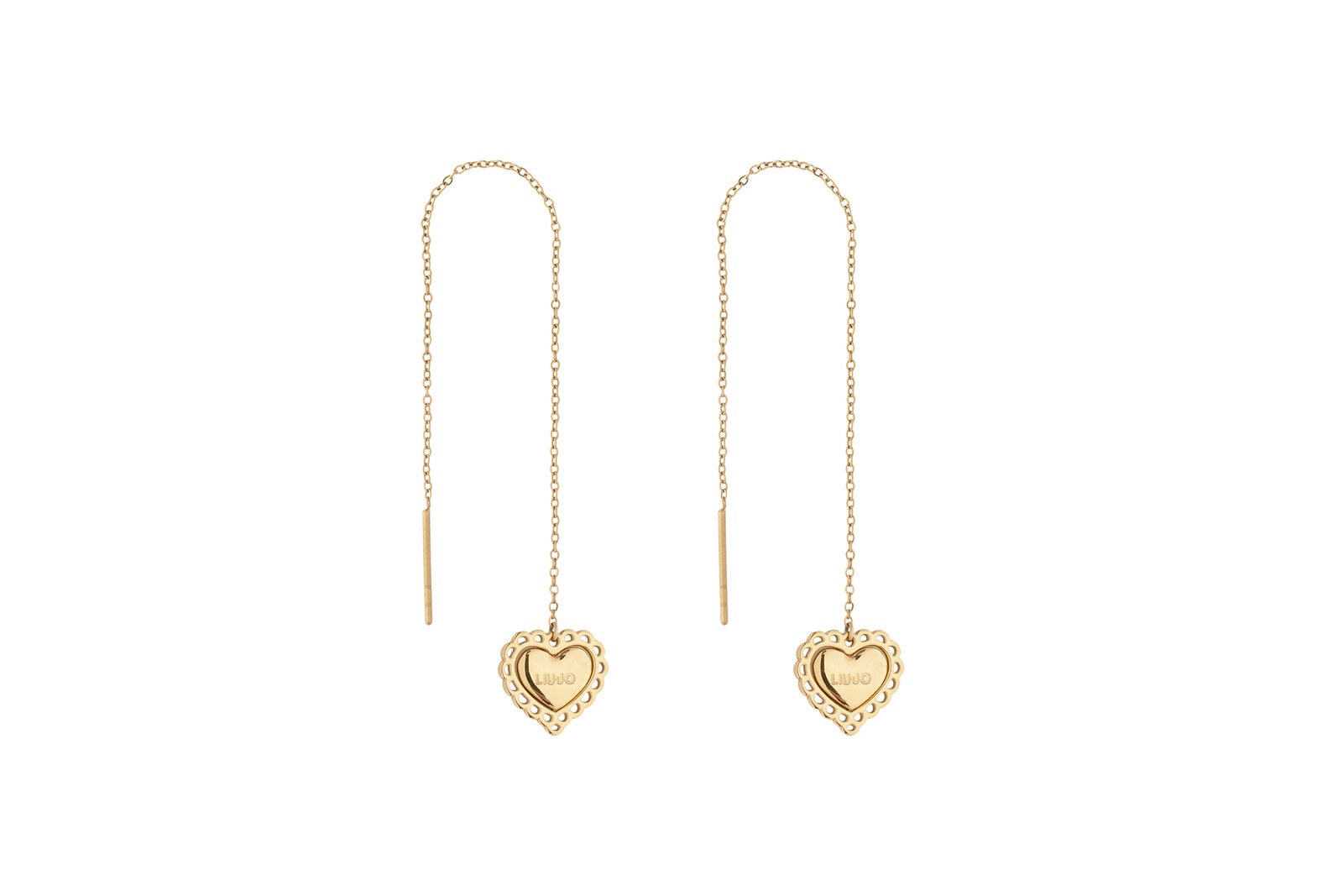 Liu Jo Pozlátené náušnice s hviezdičkami Icones LJ3203