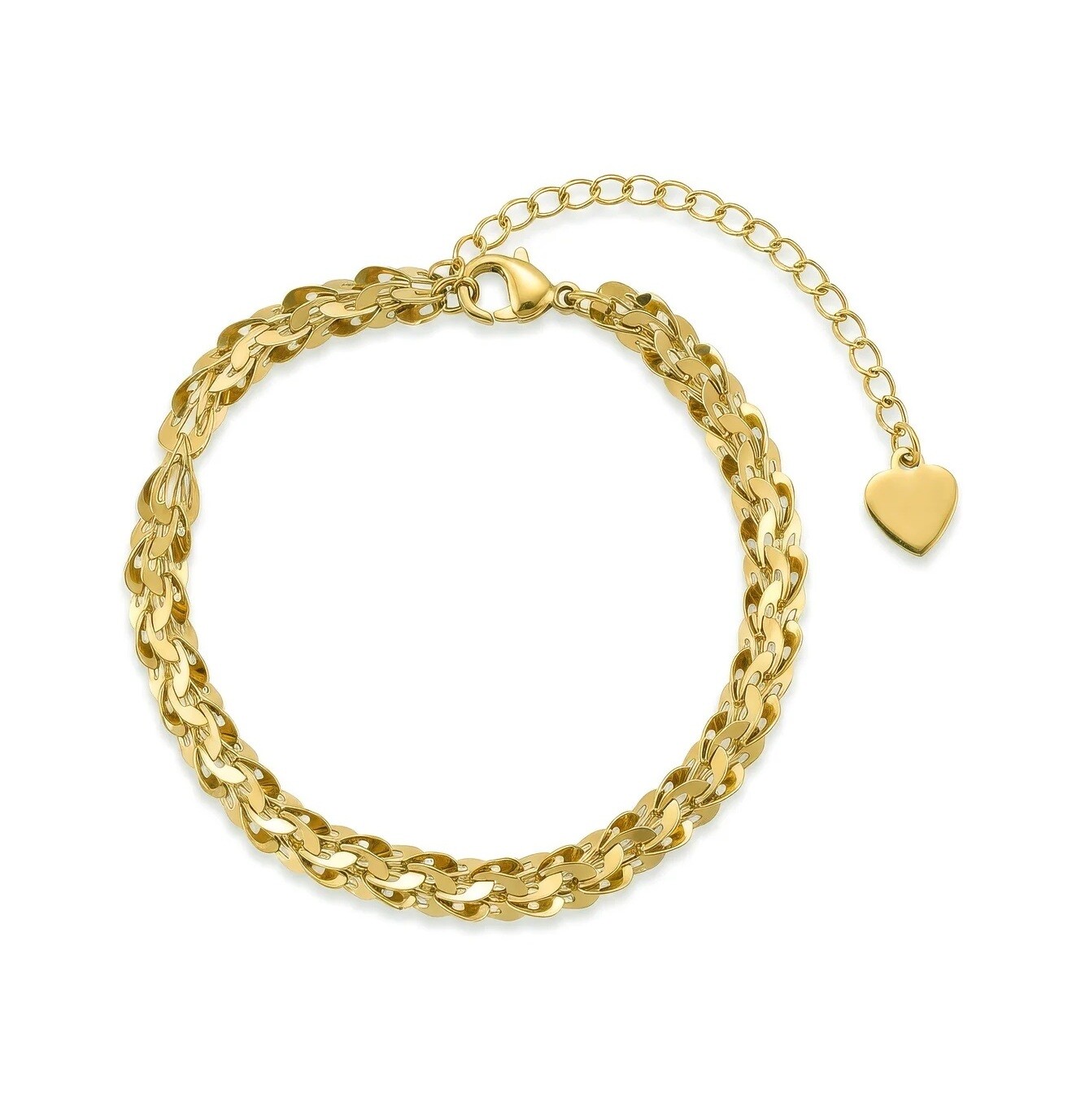 Victoria Walls Štýlový pozlátený náramok Elarisse Gold VWB260668G