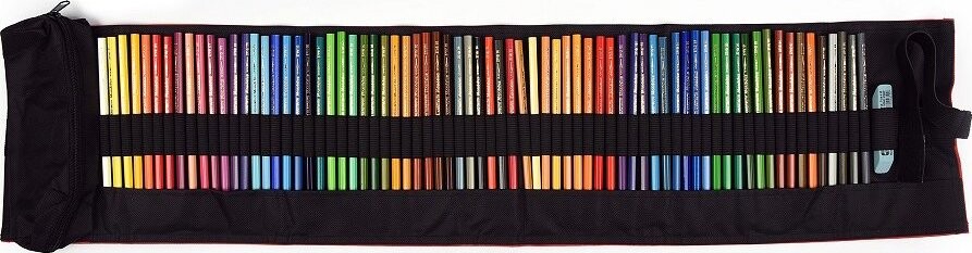 Koh-i-noor Mondeluz 3714/72 Souprava akvarelových pastelek v rolovacím penálu 72 ks