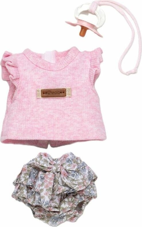 Guca OP994 Obleček pro opičku miminko Reborn s příslušenstvím, 32 cm