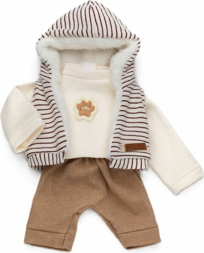 Guca OP987 Obleček pro opičku miminko Reborn, 32 cm