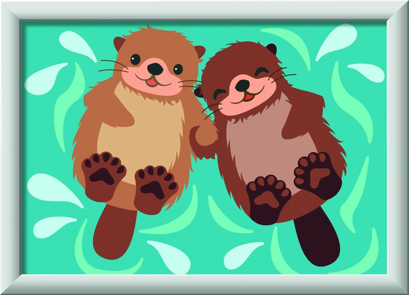 Ravensburger 120232490 CreArt Vydrie súznenie