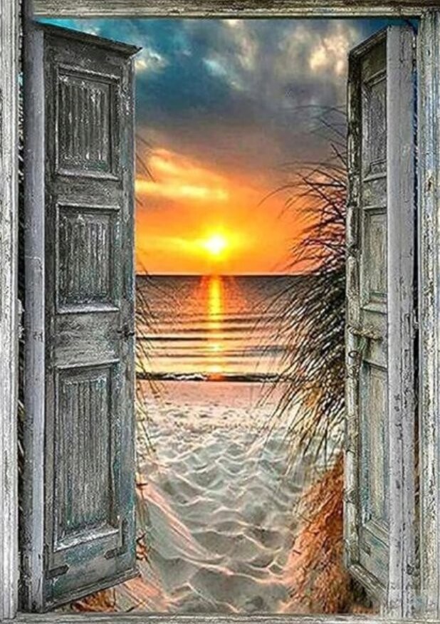 Norimpex Výhľad na pláž 30 × 40 cm