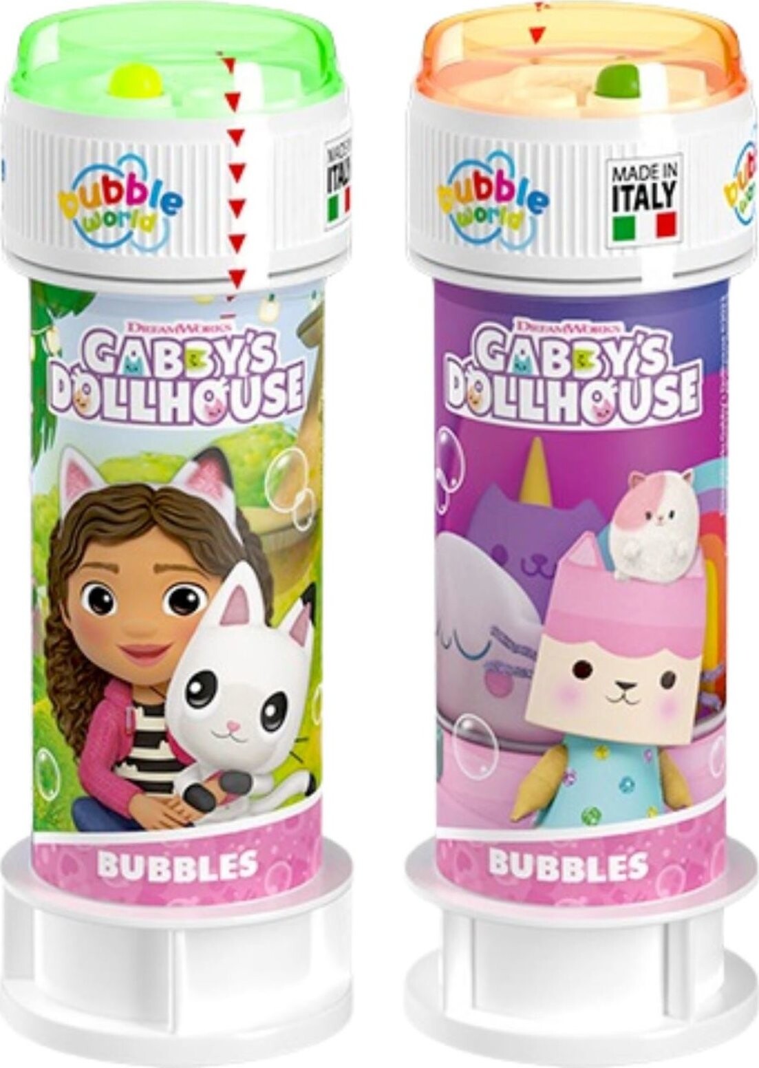 SMART BALLOONS Bublifuk Gabinin kúzelný domček, Gabby's dollhouse, 60 ml, 2 ks