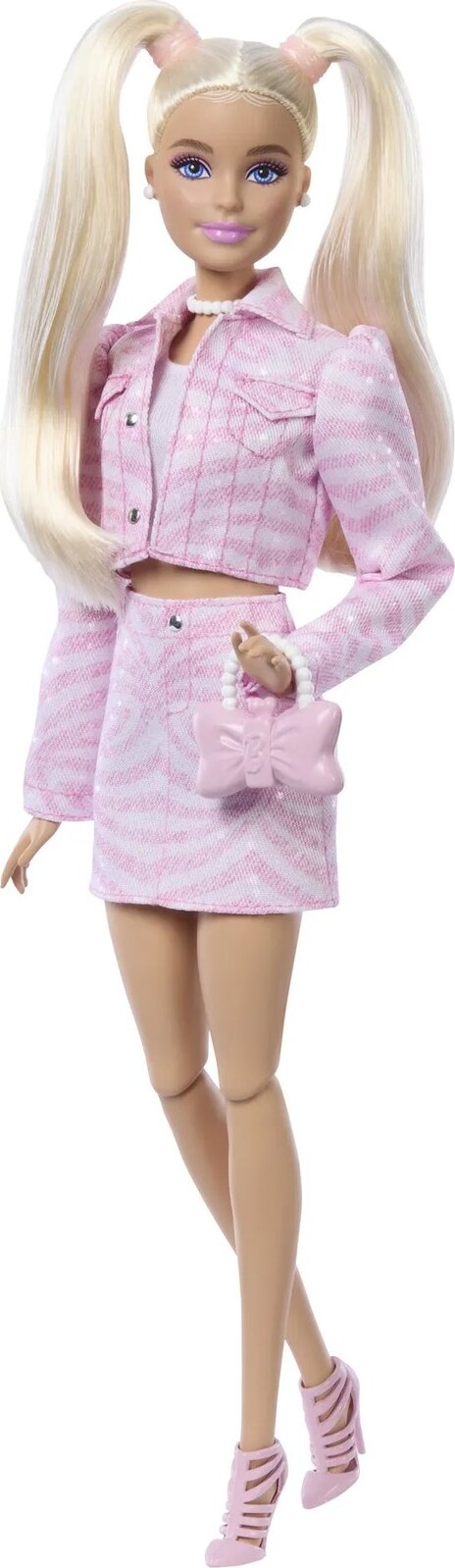 Barbie Deluxe Style Modelka #9 s prúžkami