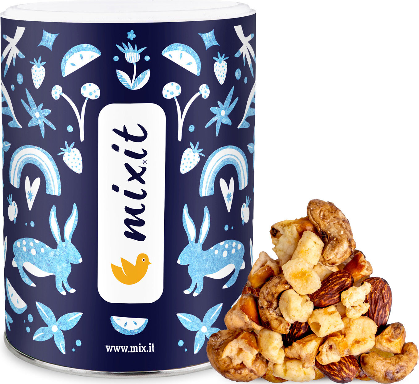 Mixit Crunchy mix Syr, crunchy corn a oriešky s hľuzovkou