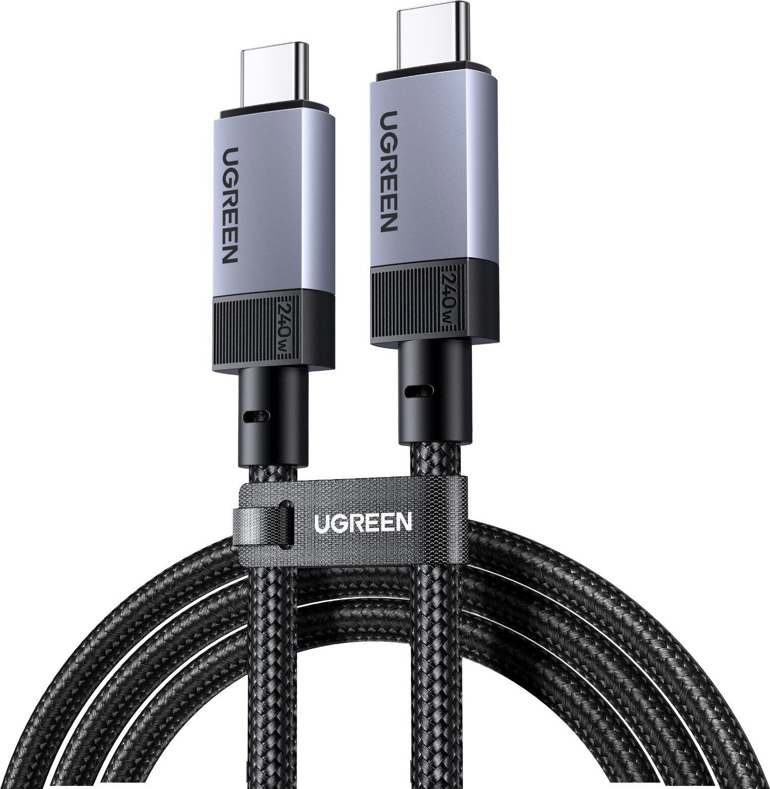 UGREEN USB4 Gen 3 240 W Max Space Gray 1 m