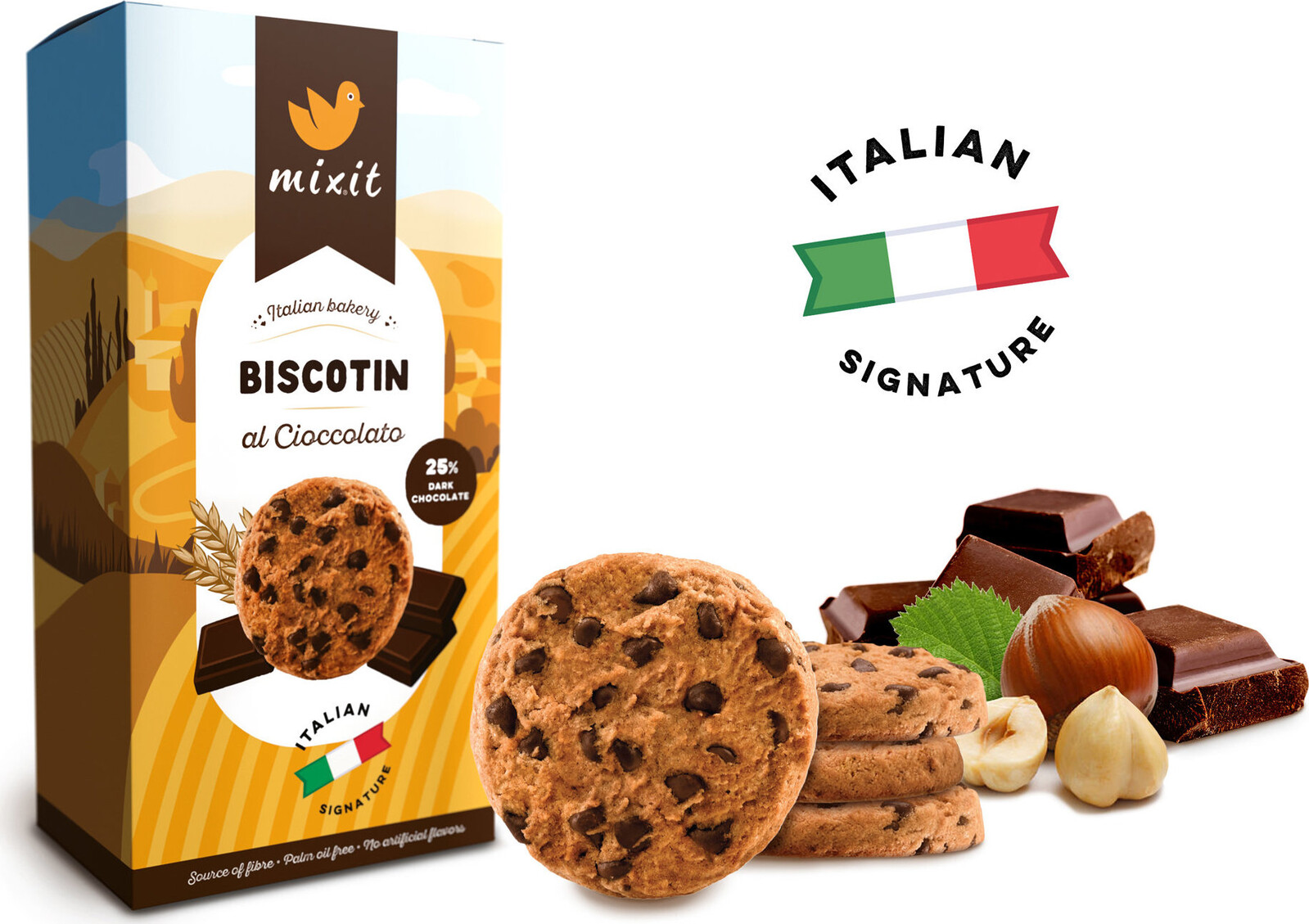 Mixit Italian Bakery Biscotin al Cioccolato