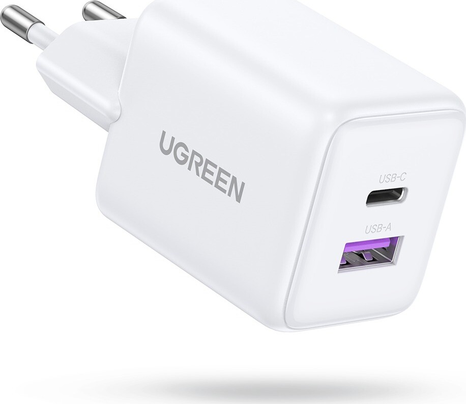UGREEN USB-A + USB-C 30 W GaN Tech Charger