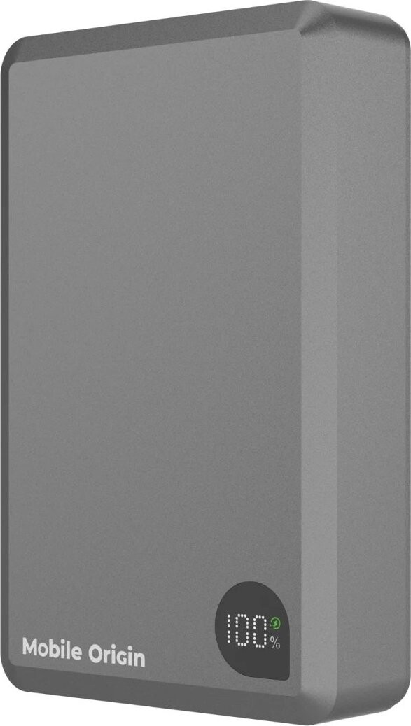 Mobile Origin 30 W PD 20000 mAh Aluminum PowerBank PB14 MagSafe Compatible