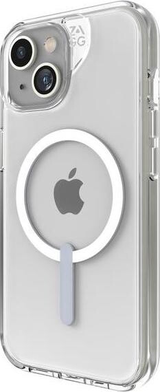 ZAGG Case Crystal Palace Snap Kickstand pre Apple iPhone 15/14/13 – priehľadný