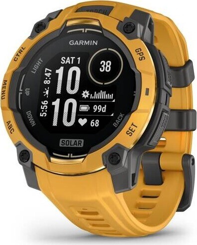 Garmin Instinct 3 50 mm Solar Sunburst/Sunburst Grey