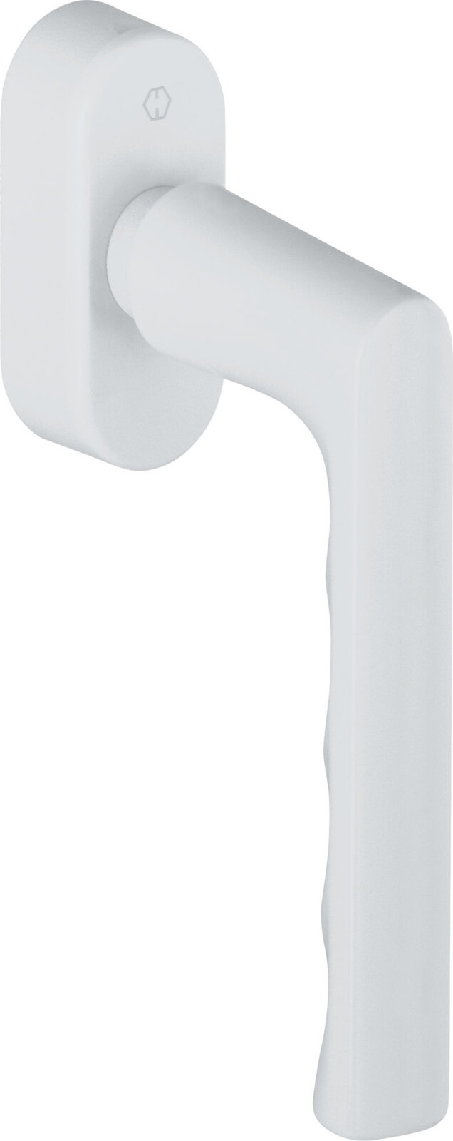 Hoppe Hamburg SecuForte 7 / 32 - 42 mm, M5 × 45 mm + M5 × 50 mm, 45°, RAL9016 bílá