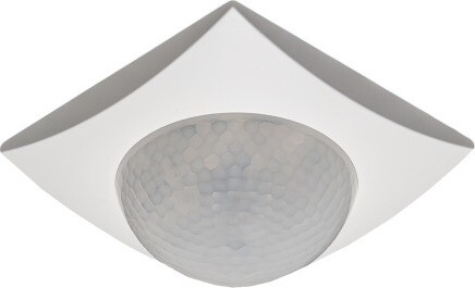 MDT Technologies KNX snímač prítomnosti 360°, 3 Pyro, meranie jasu, matný biely